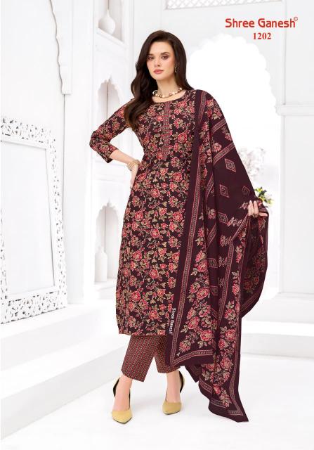 Shree Ganesh Samaiyra Ajrak Vol-1 – Kurti Pant With Dupatta - Wholesale Catalog