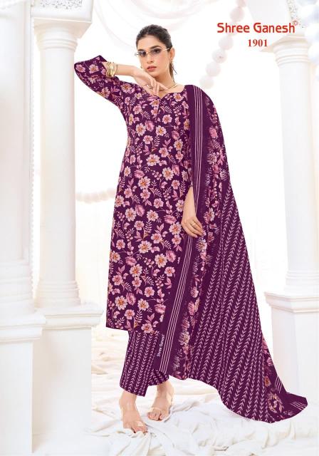 Shree Ganesh Vaani Vol-9 – Dress Material - Wholesale Catalog