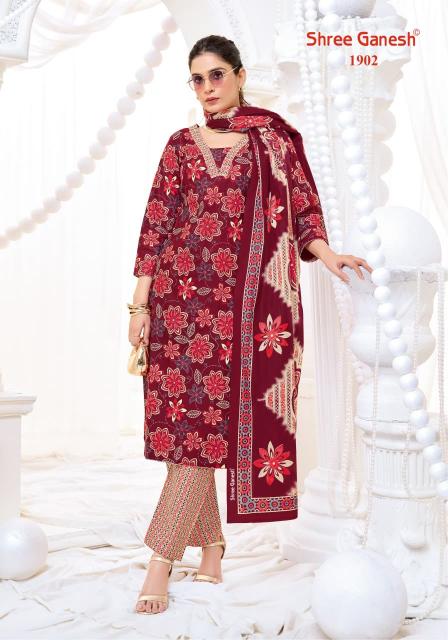 Shree Ganesh Vaani Vol-9 – Dress Material - Wholesale Catalog