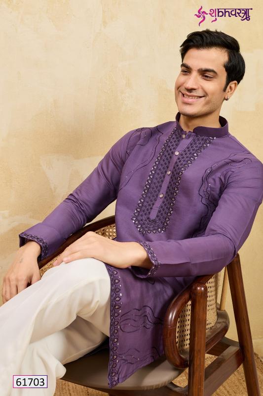 Shubhvastra Prestige catalog mens kurta wholesaler in surat