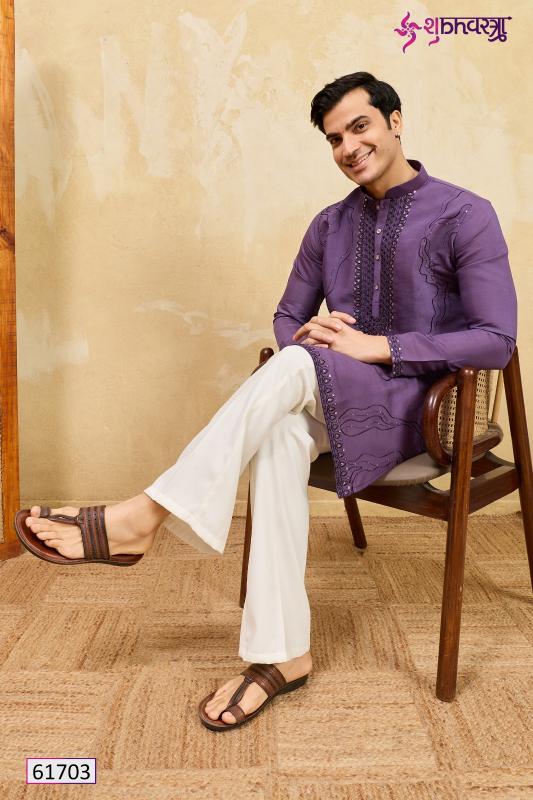 Shubhvastra Prestige catalog mens kurta wholesaler in surat