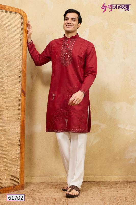 Shubhvastra Prestige catalog mens kurta wholesaler in surat