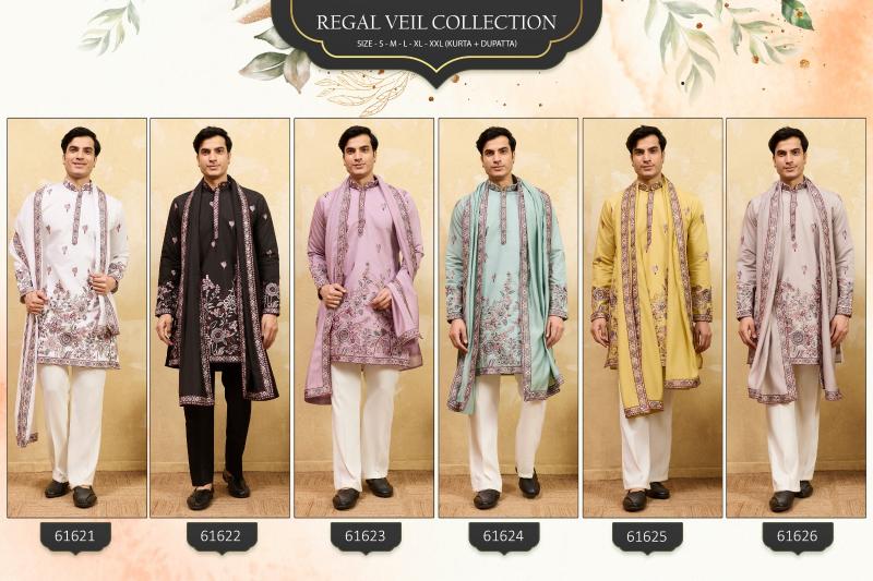 Shubhvastra Regal Veil catalog mens kurat in delhi wholesle
