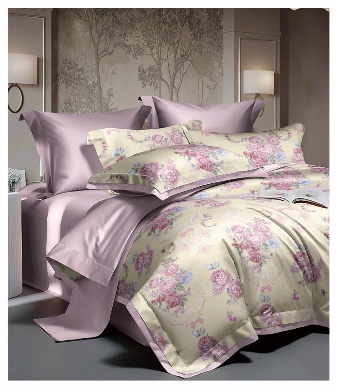 SIARA ( 1B + 2P ) DOUBLEBED KING SIZE BEDSHEET vol 3 Wholesaler in surat