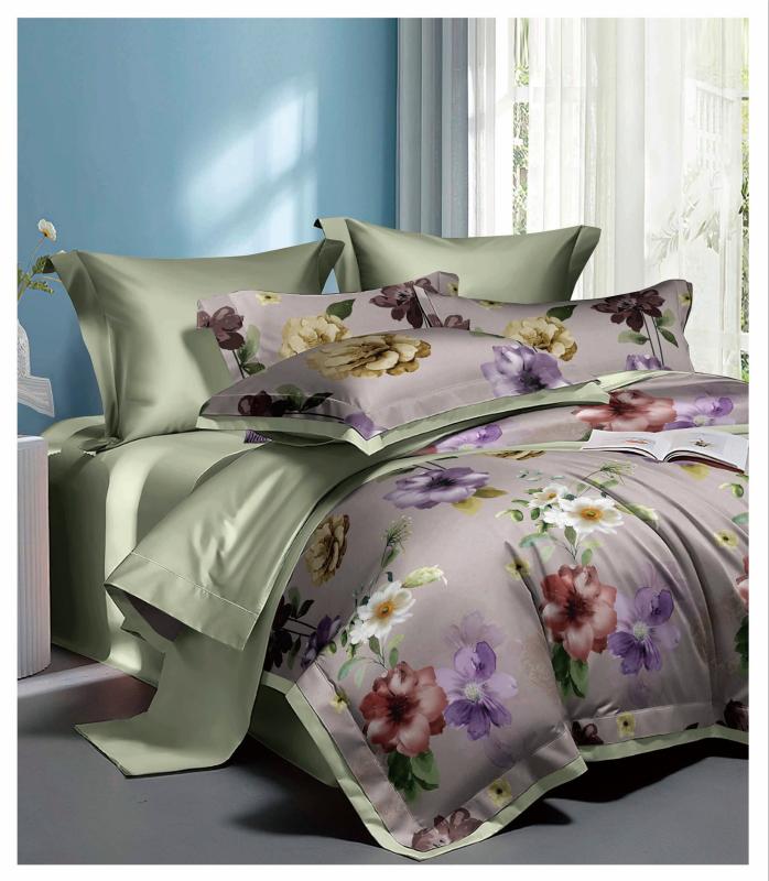 SIARA ( 1B + 2P ) DOUBLEBED KING SIZE BEDSHEET vol 3 Wholesaler in surat