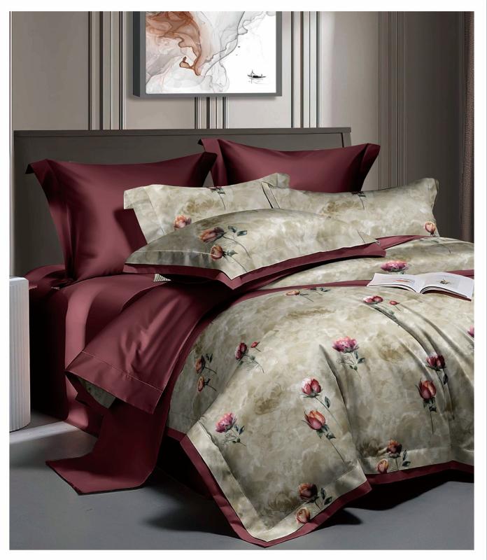 SIARA ( 1B + 2P ) DOUBLEBED KING SIZE BEDSHEET vol 3 Wholesaler in surat