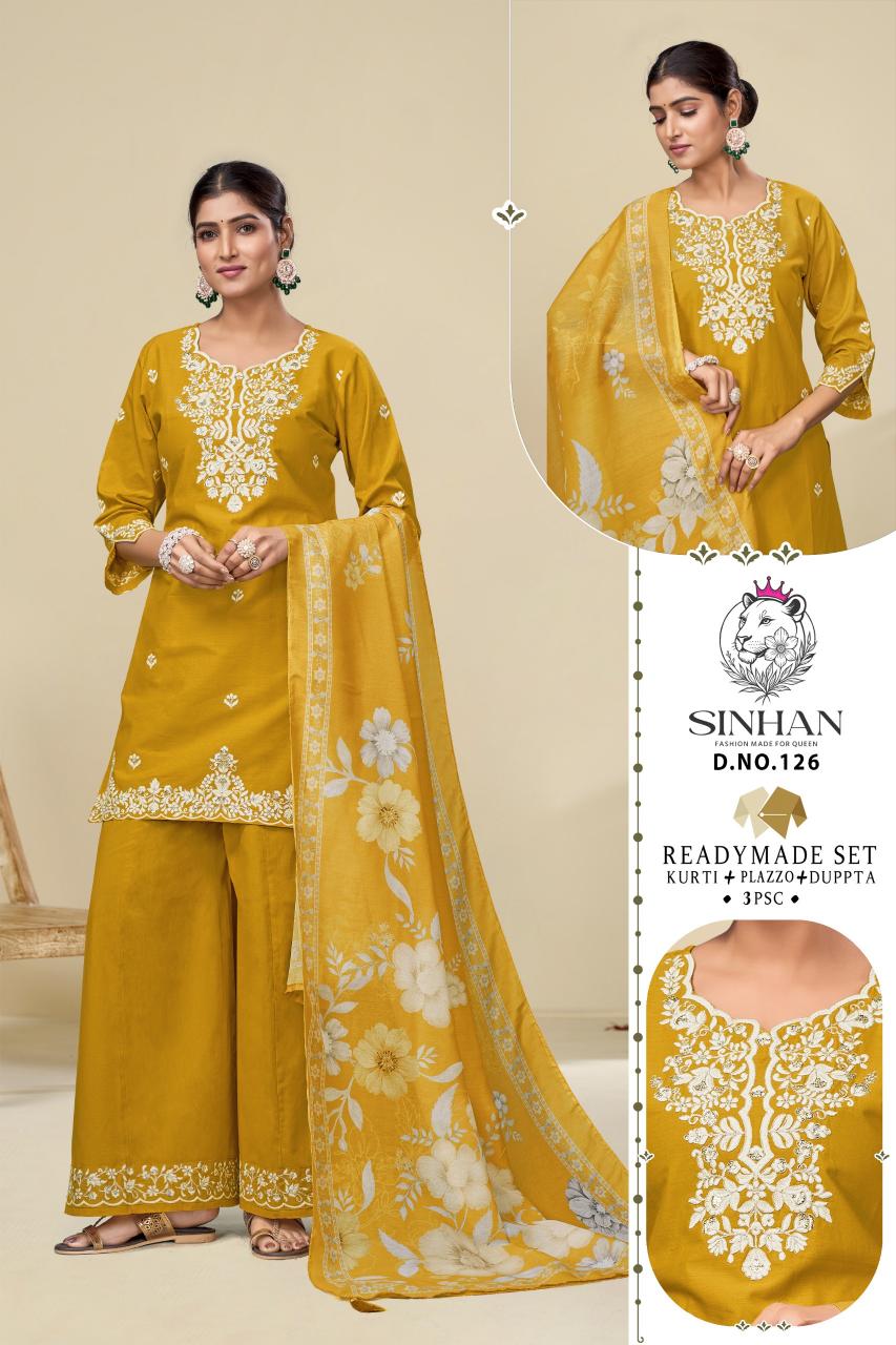 Sinhan 126 catalog wholesalers of ladies kurtis in ahmedabad