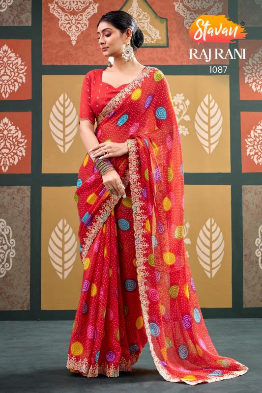 Stavan Rajrani catalog wholesale sarees from india