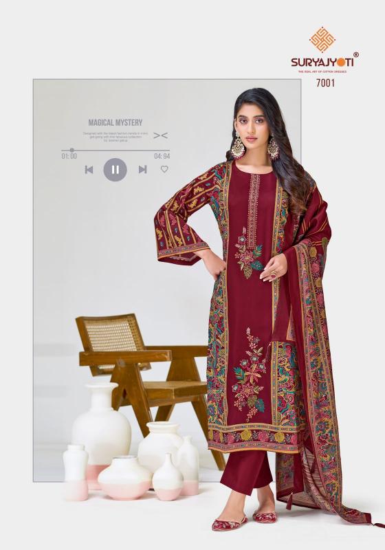 Suryajyoti Kaamini Vol-7 – Dress Material - Wholesale Catalog
