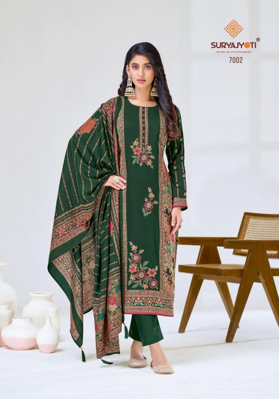 Suryajyoti Kaamini Vol-7 – Dress Material - Wholesale Catalog