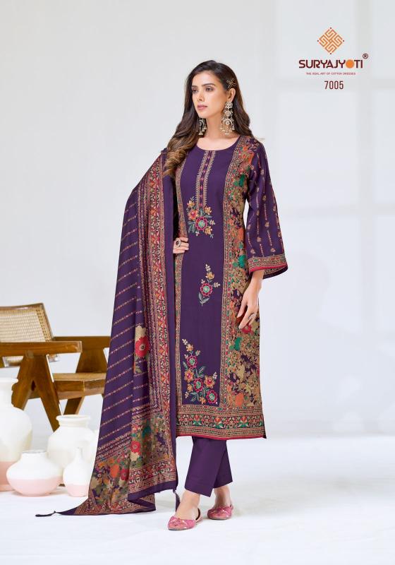 Suryajyoti Kaamini Vol-7 – Dress Material - Wholesale Catalog
