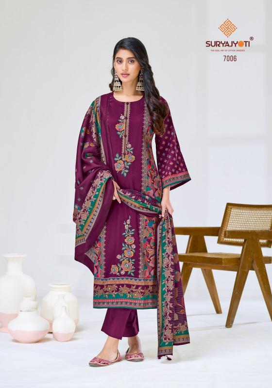 Suryajyoti Kaamini Vol-7 – Dress Material - Wholesale Catalog