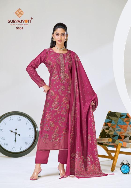Suryajyoti Kajal Vol-5 – Dress Material - Wholesale Catalog