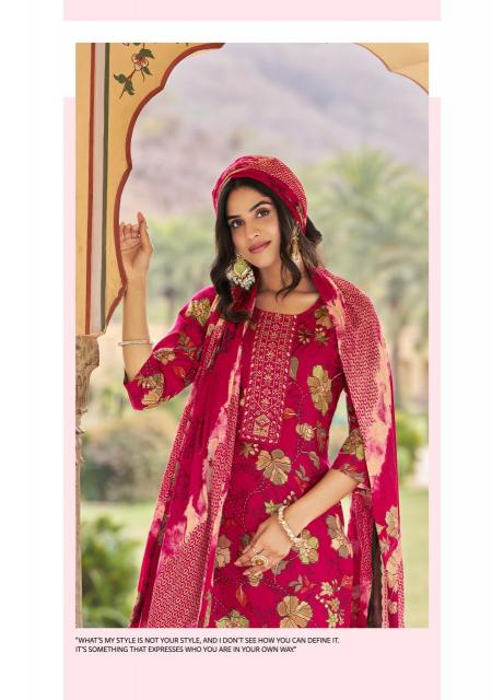 Suryajyoti Nikhaar Vol-14 – Kurti Pant With Dupatta - Wholesale Catalog