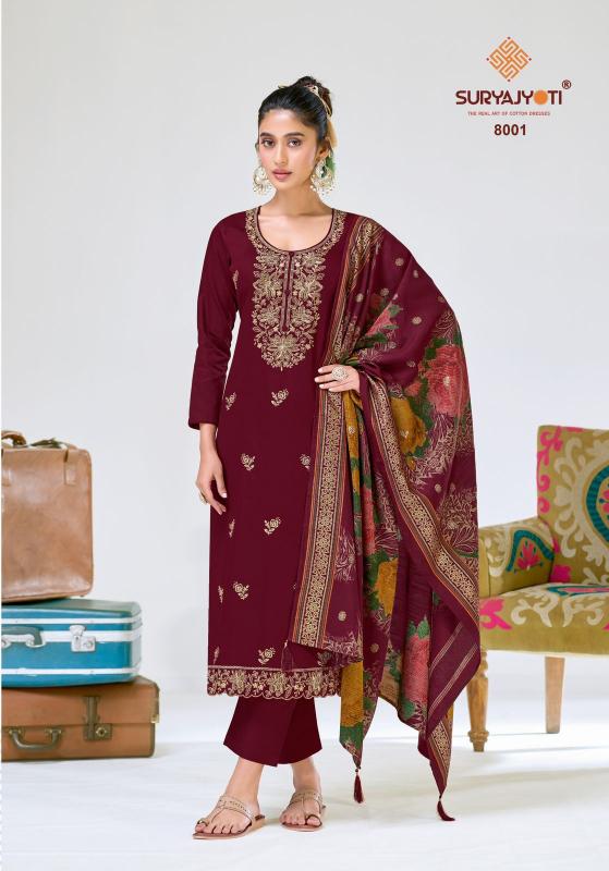 Suryajyoti Pashan Vol-8 – Dress Material - Wholesale Catalog