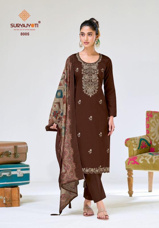 Suryajyoti Pashan Vol-8 – Dress Material - Wholesale Catalog