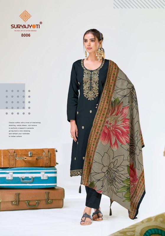 Suryajyoti Pashan Vol-8 – Dress Material - Wholesale Catalog