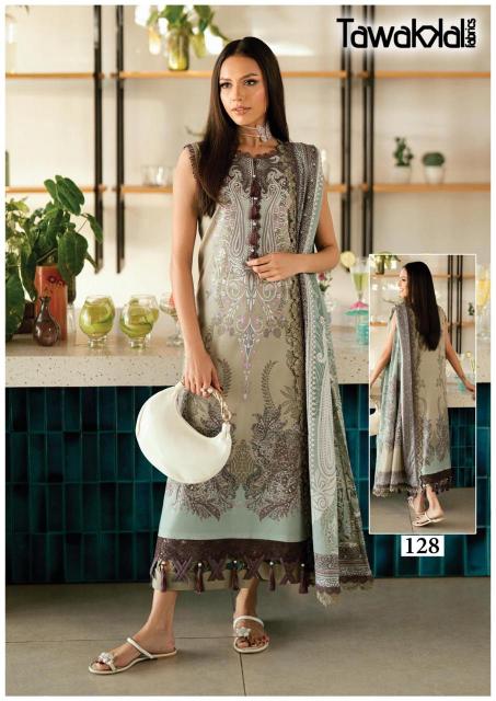 Tawakkal Saba Vol-3 – Karachi Kurti Pant With Dupatta - Wholesale Catalog