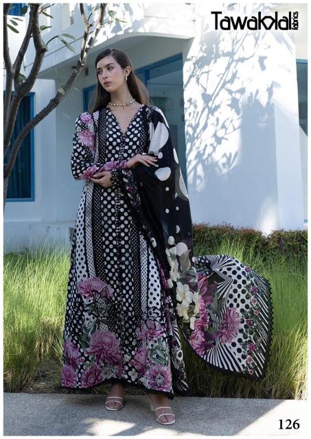 Tawakkal Saba Vol-3 – Karachi Kurti Pant With Dupatta - Wholesale Catalog