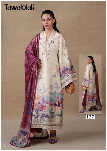 Tawakkal Saba Vol-3 – Karachi Kurti Pant With Dupatta - Wholesale Catalog