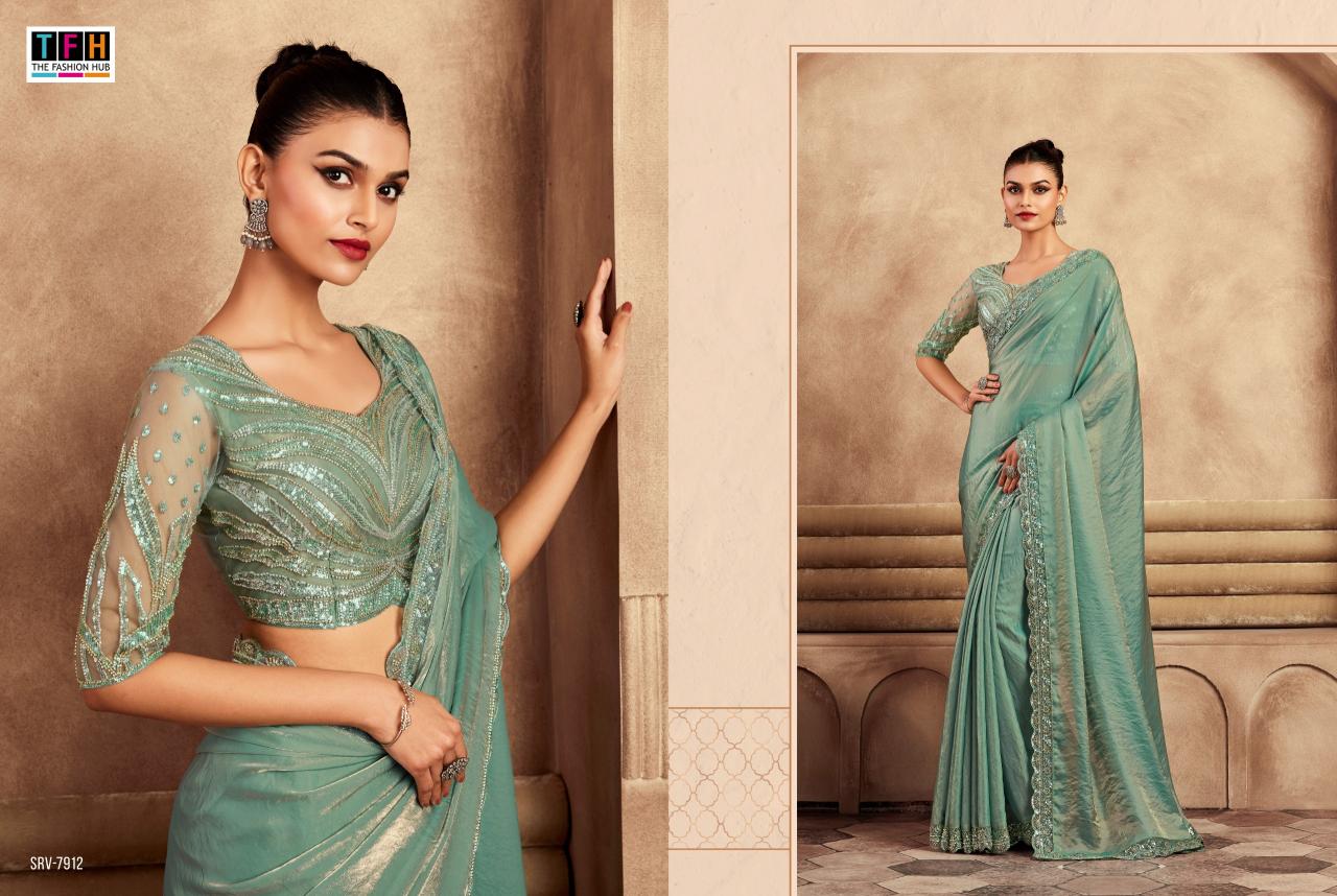 Tfh Sarvaratna Nx catalog designer saree wholesale online