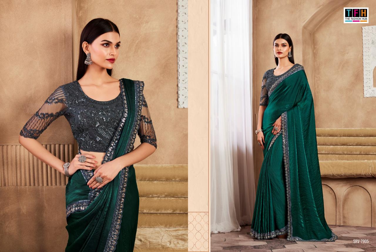 Tfh Sarvaratna Nx catalog designer saree wholesale online