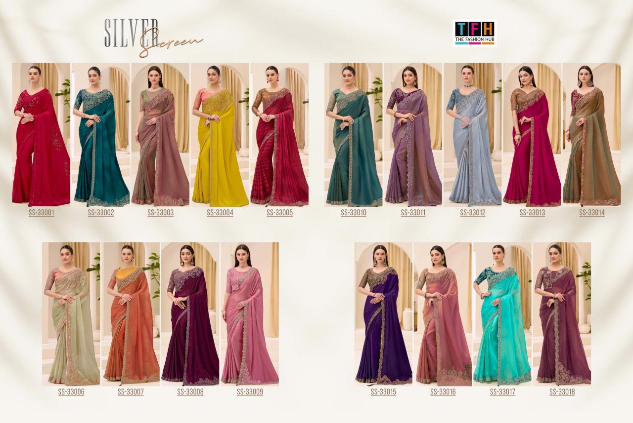 Tfh Silver Screen 23rd catalog wholesale sarees in bangalore online