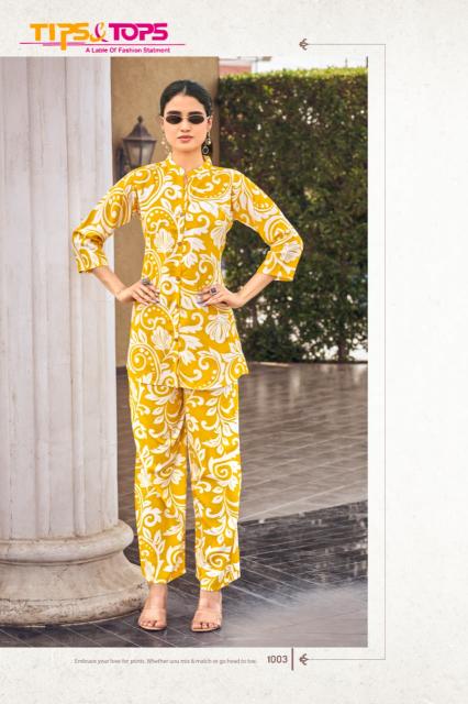 Tips & Tops Fashion Beats Vol 14 catalog imported co ord set