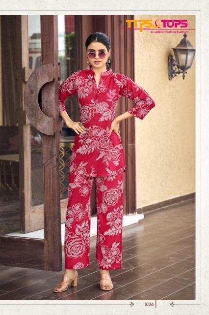Tips & Tops Fashion Beats Vol 14 catalog imported co ord set