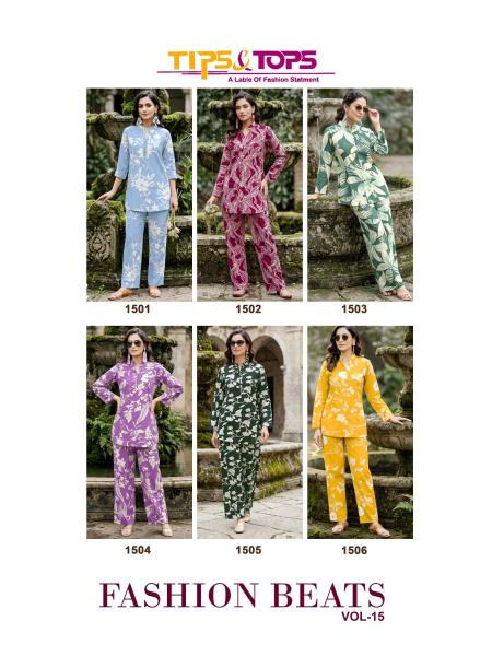 Tips & Tops Fashion Beats Vol 15 catalog festival co ord sets