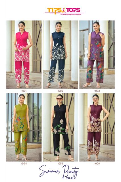 Tips & Tops Summer Beauty vol 4 catalog co ord sets wholesale