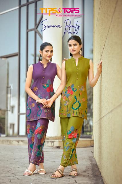 Tips & Tops Summer Beauty vol 4 catalog co ord sets wholesale