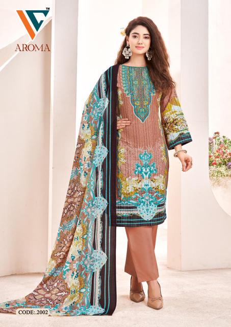 Vandana‎‎‎‎ Aroma catalog surat dress materials 