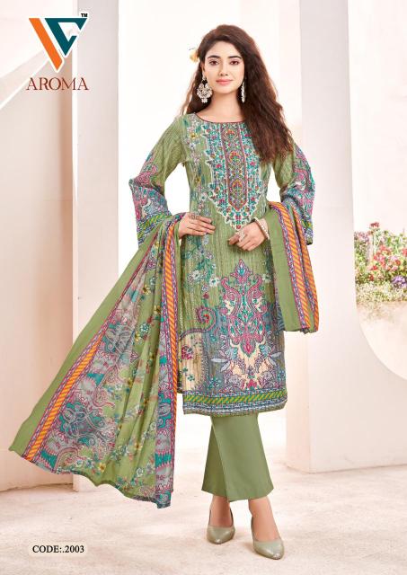 Vandana‎‎‎‎ Aroma catalog surat dress materials 