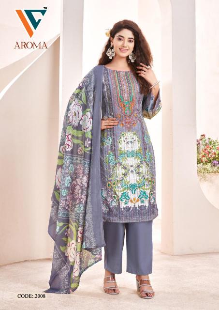Vandana‎‎‎‎ Aroma catalog surat dress materials 