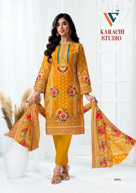 Vandana‎‎‎‎ Karachi studio vol 5 catalog wholesale dress materials in surat
