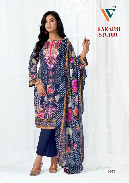 Vandana‎‎‎‎ Karachi studio vol 5 catalog wholesale dress materials in surat