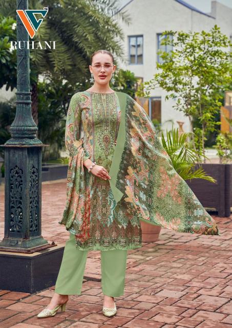 Vandana‎‎‎‎ Ruhani‎‎ vol 38 catalog wholesale dress material shops in surat