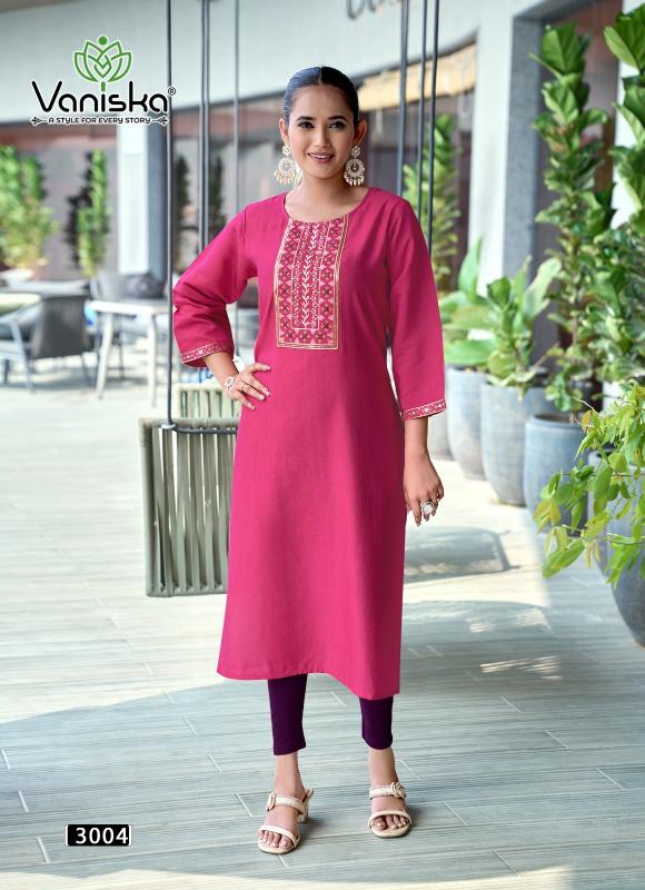 Vaniska Five Star Vol 3 Catalog wholesale kurtis shop in udaipur