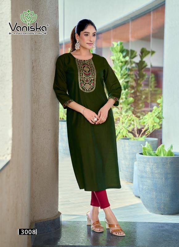 Vaniska Five Star Vol 3 Catalog wholesale kurtis shop in udaipur
