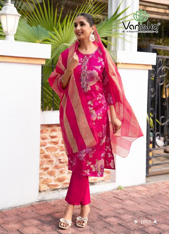 Vaniska Trendy Touch Vol 1 catalog best branded kurtis wholesale websites