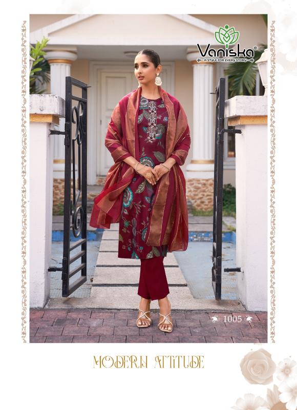 Vaniska Trendy Touch Vol 1 catalog best branded kurtis wholesale websites
