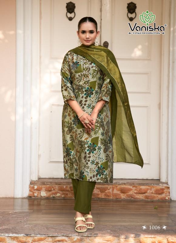 Vaniska Trendy Touch Vol 1 catalog best branded kurtis wholesale websites
