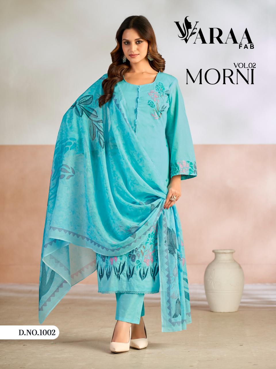 Varaa fab Morni vol 2 catalog unstitched salwar kameez wholesalers kolkata