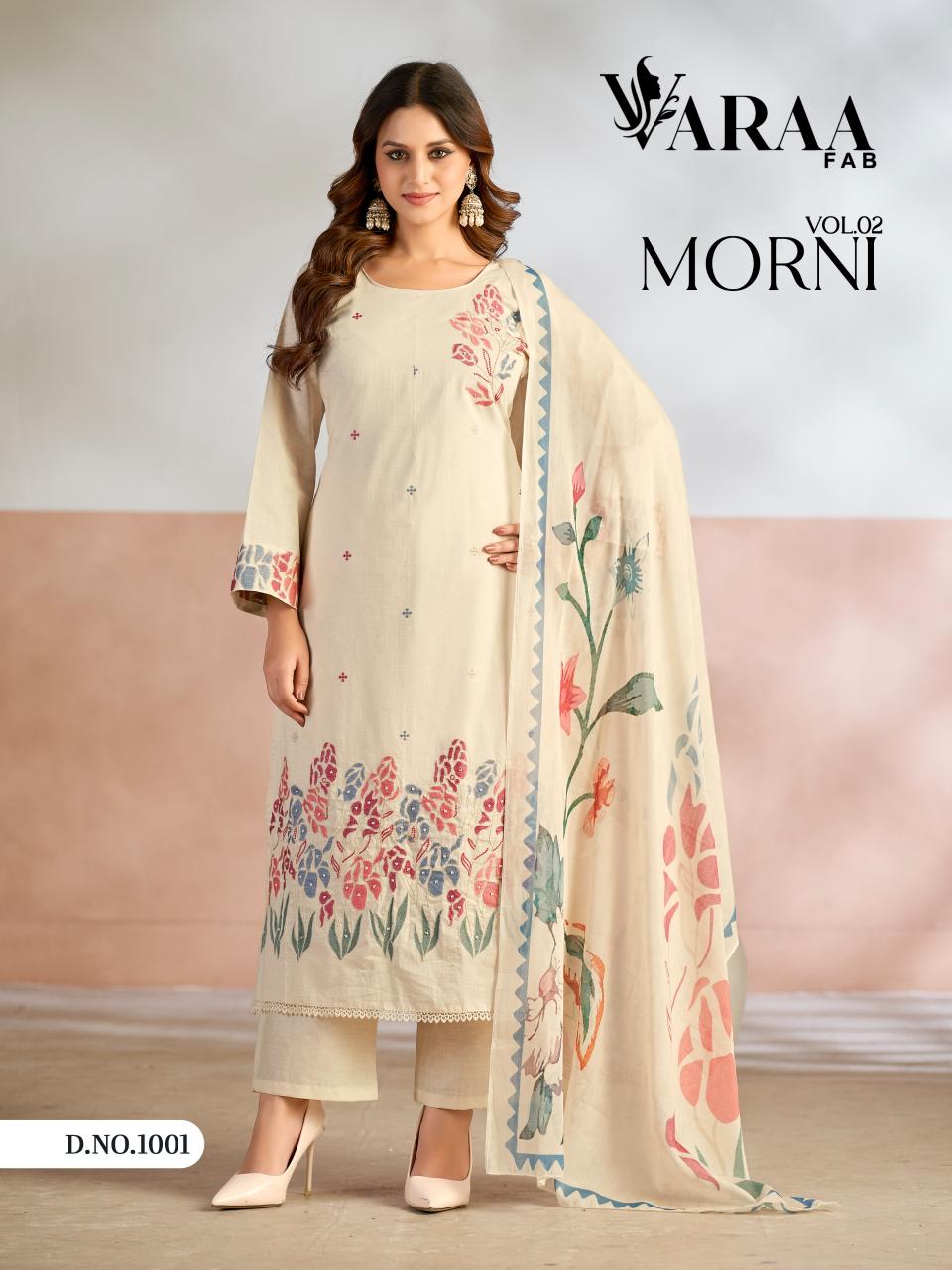 Varaa fab Morni vol 2 catalog unstitched salwar kameez wholesalers kolkata