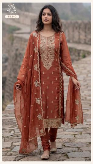 Vinay 672 catalog wholesale salwar kameez suits