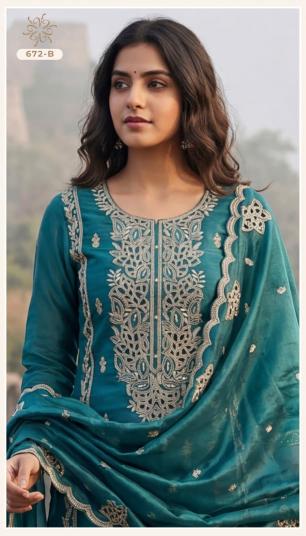 Vinay 672 catalog wholesale salwar kameez suits