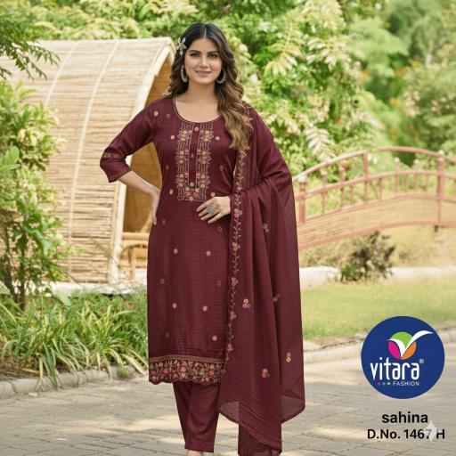 Vitara Sahina 0.1 catalog kurtis wholesale online shopping cash on delivery