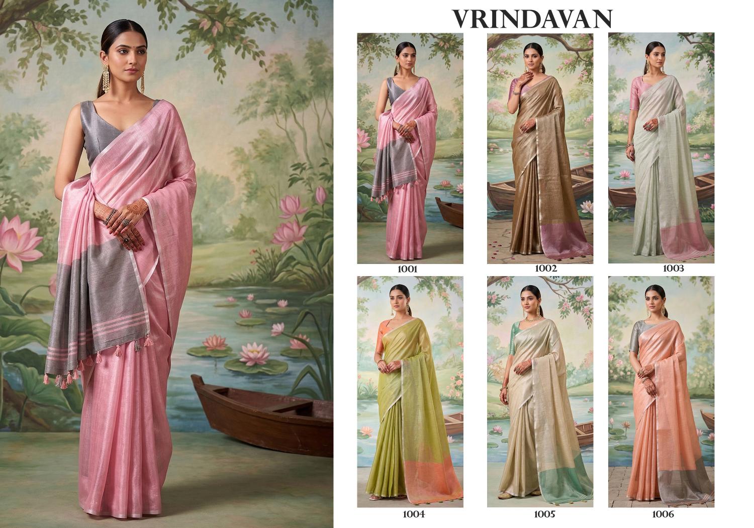 VRINDAVAN by shree shyam fashion fancy designer saree