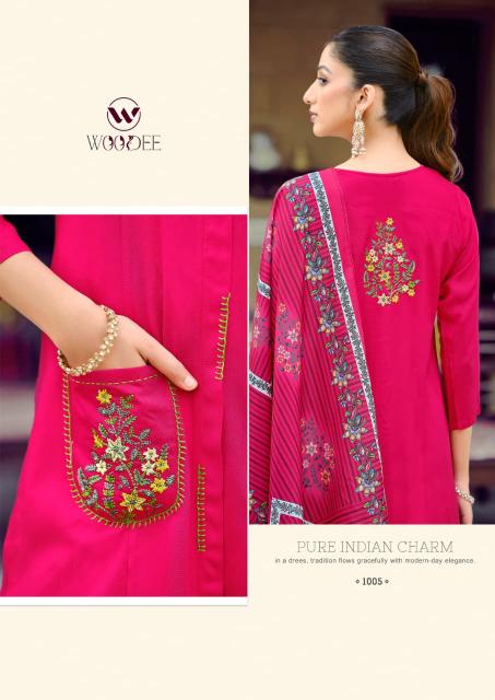 Woodee Pari catalog kurti pants wholesale